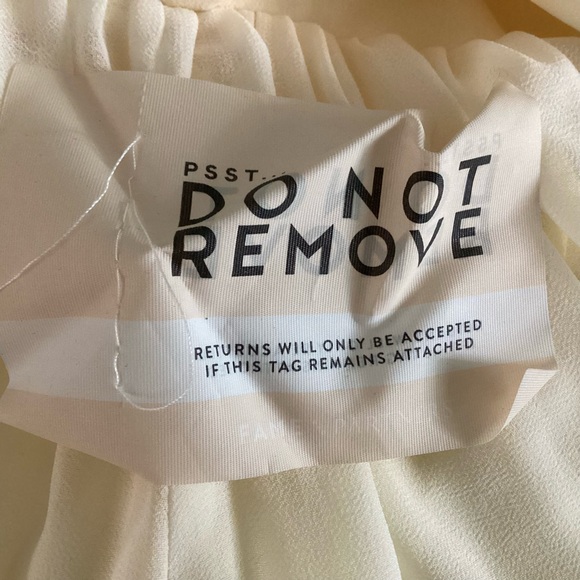 Fame and Partners Backless Halter Maxi Dress Butter Yellow NWT - Picture 5 of 12